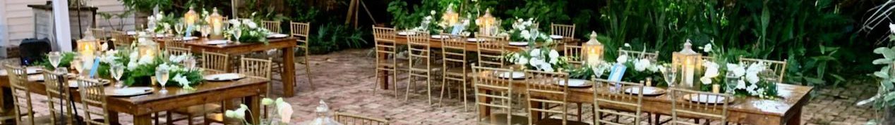 Catering Audubon House Key West Wedding at Audubon House